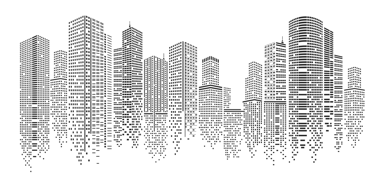 City skyline background