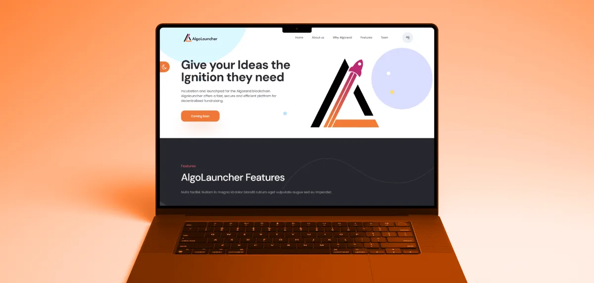 Algo Launcher project showcase