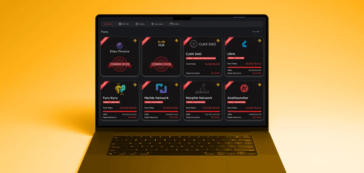 Avaxlauncher project showcase