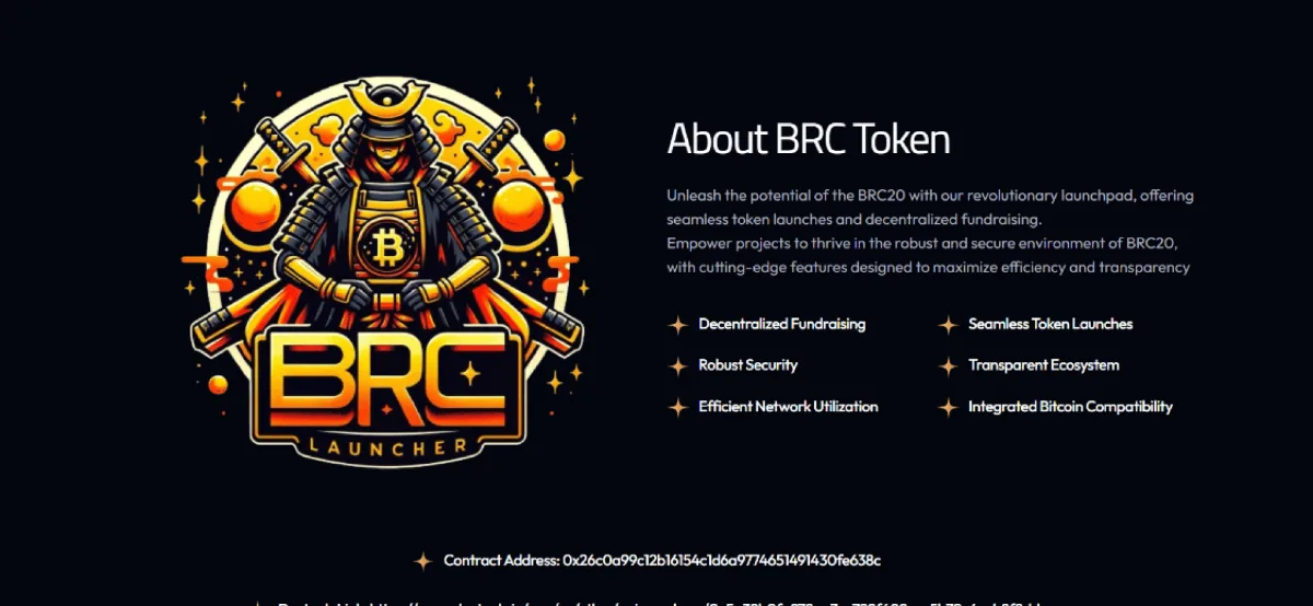BRC Launchpad screen 2
