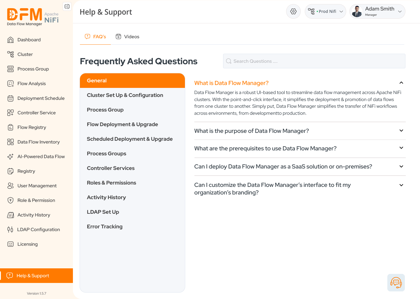 help-support-screen
