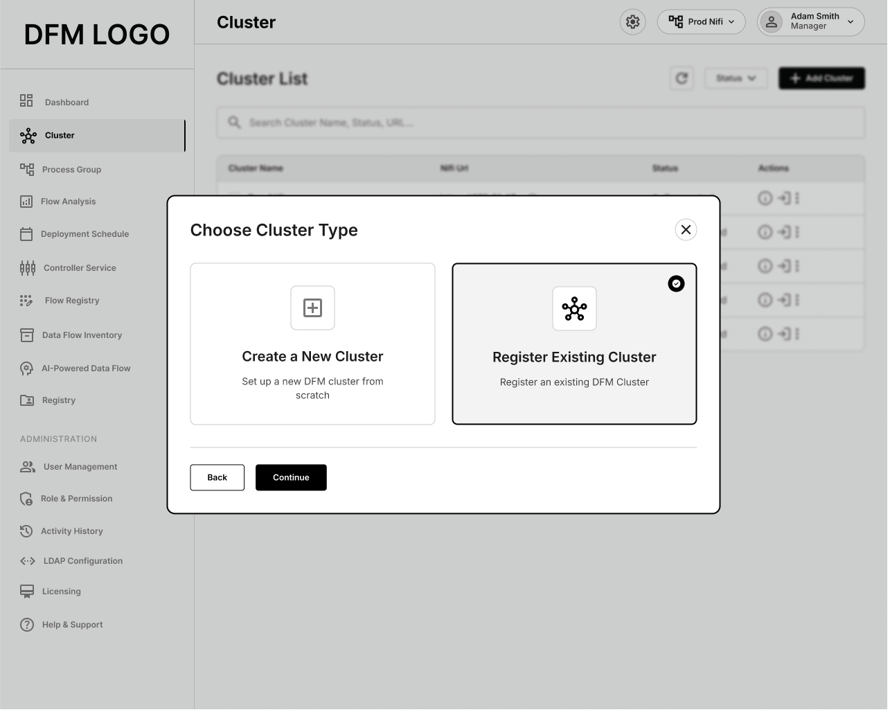 choose-cluster