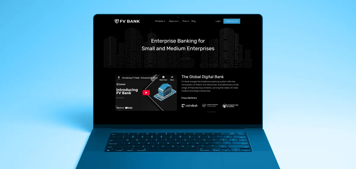 FV Bank project showcase