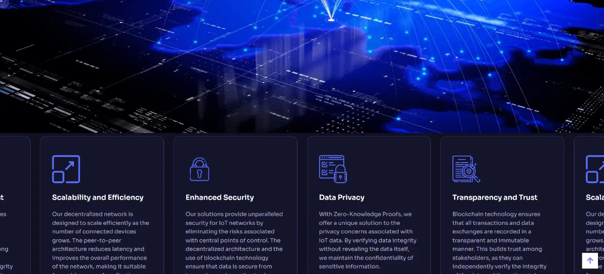 IOT Solutions screen 1