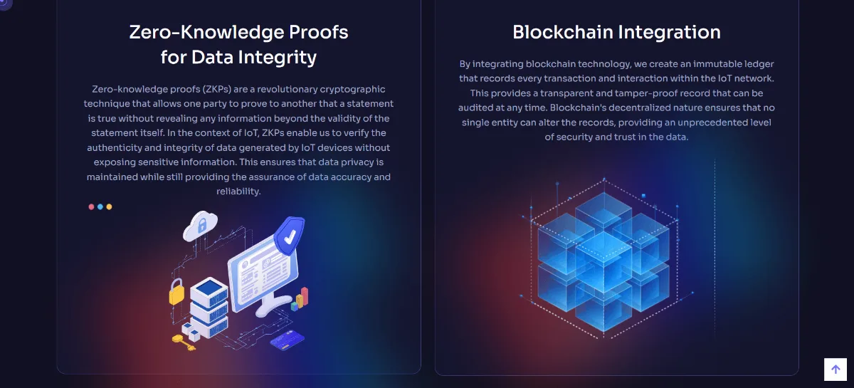 IOT Solutions screen 2