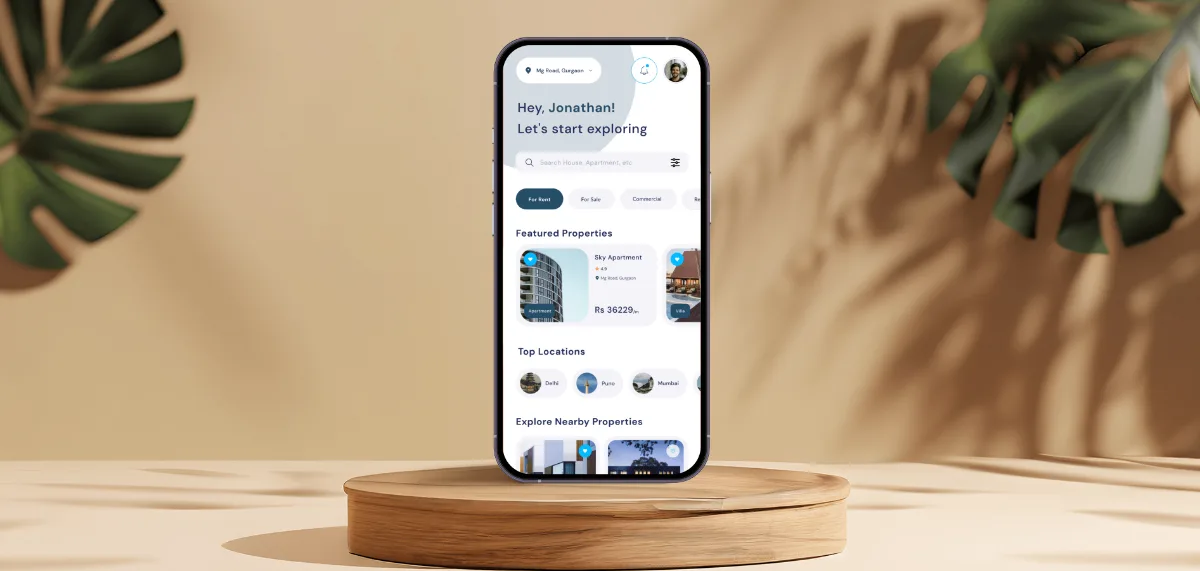 Nayi Location app showcase