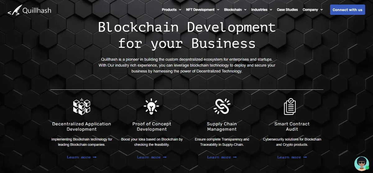 Quillhash Technologies screen 1