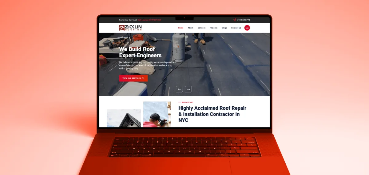 Zicklin Roofing project showcase